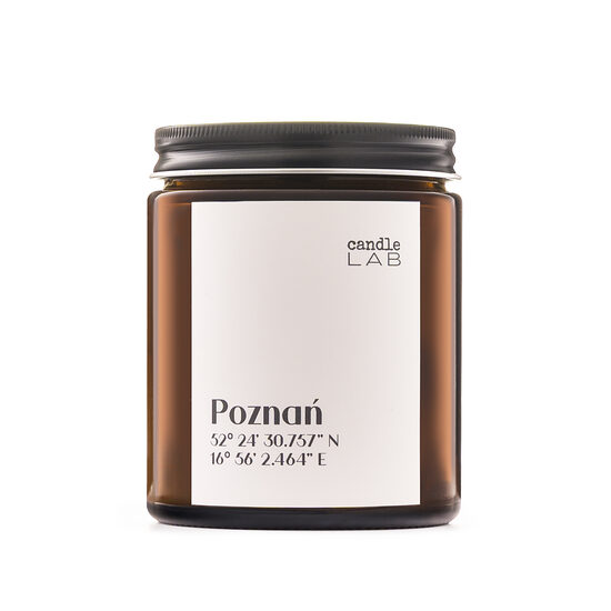 Świeca zapachowa candleLAB z nazwą Twojego miasta! 